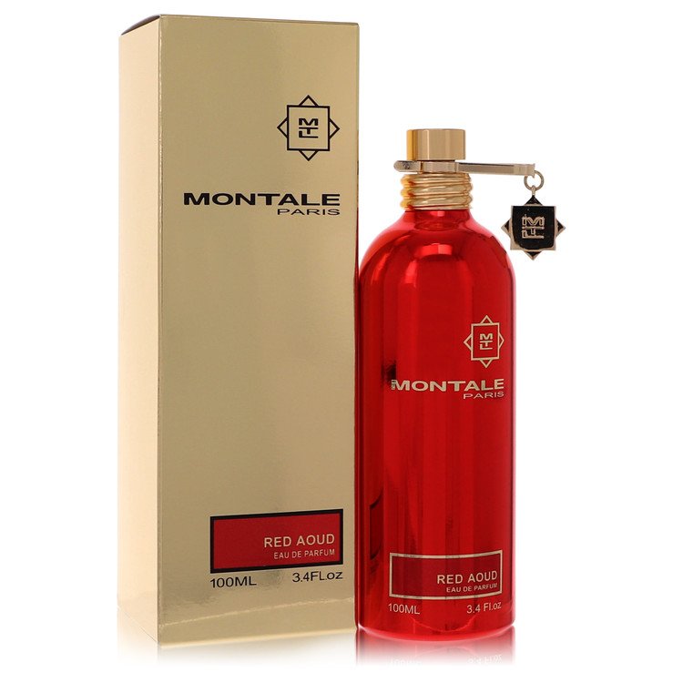 Montale Red Aoud by Montale Eau De Parfum Spray 3.4 oz Montale Red Aoud by Montale Eau De Parfum Spray 3.4 oz